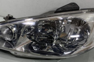 Optique avant principal gauche (feux)(phare) PEUGEOT 206 Photo n°1