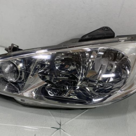 Optique avant principal gauche (feux)(phare) PEUGEOT 206 Photo n°1