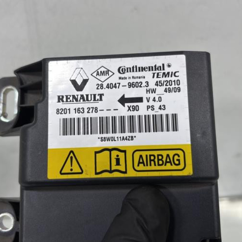 Boitier air bag DACIA SANDERO 1 Photo n°4