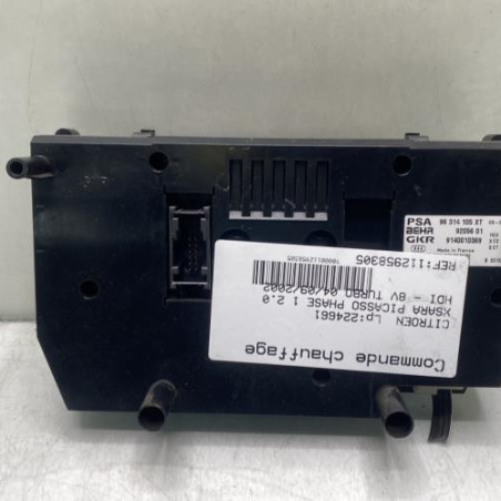 Commande chauffage CITROEN XSARA PICASSO