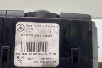 Commande chauffage MERCEDES VITO 639