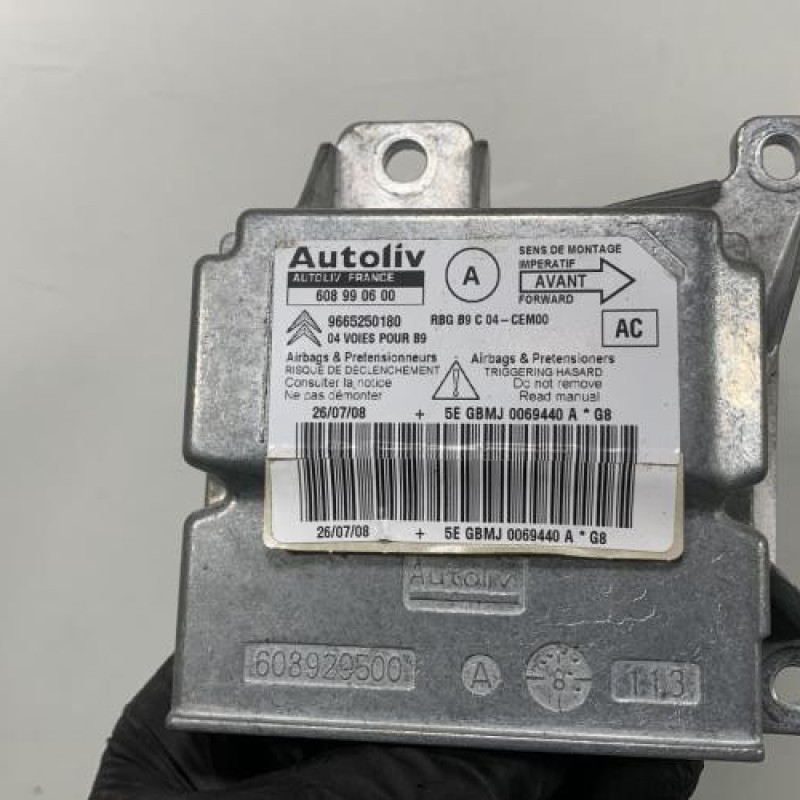 Boitier air bag CITROEN BERLINGO 2 Photo n°1