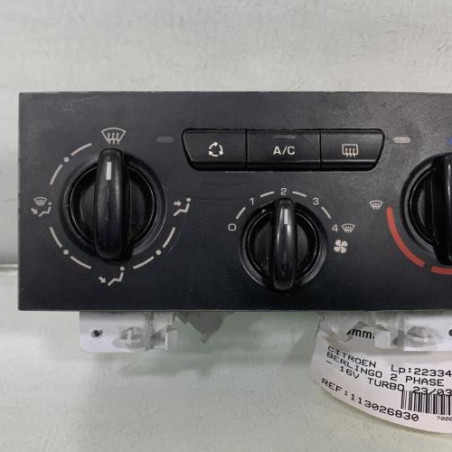 Commande chauffage CITROEN BERLINGO 2 Photo n°1