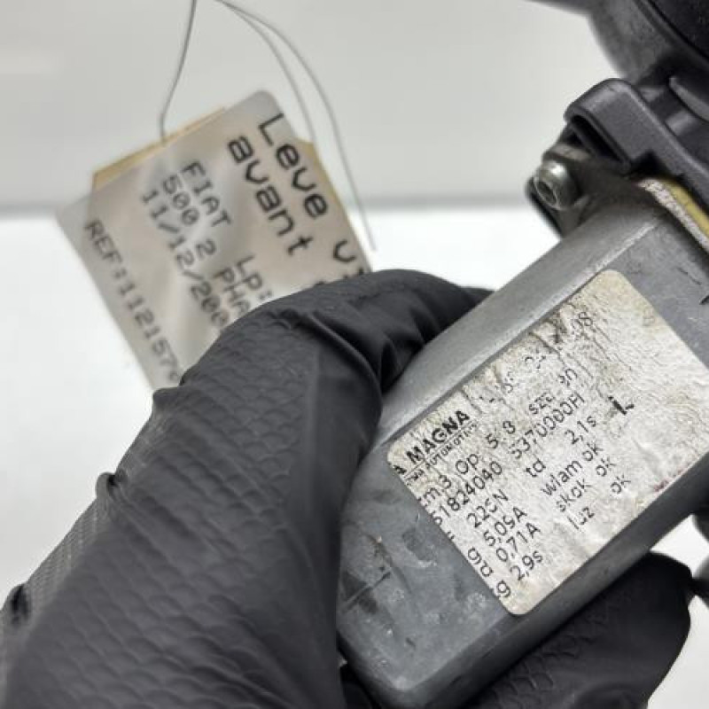 Leve vitre electrique avant gauche FIAT 500 2 Photo n°7