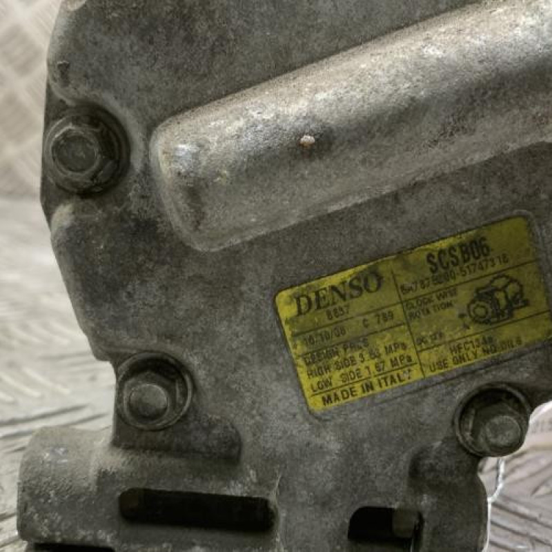 Compresseur clim FIAT 500 2 Photo n°4