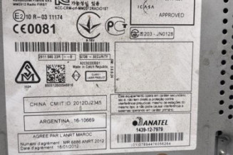 Autoradio d'origine RENAULT MEGANE 3