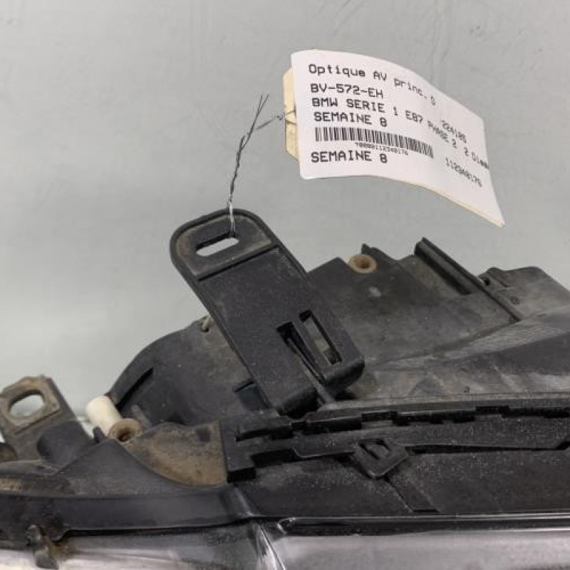 Optique avant principal droit (feux)(phare) BMW SERIE 1 E87 Photo n°2