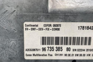 Ecran GPS CITROEN C4 GRAND PICASSO 1