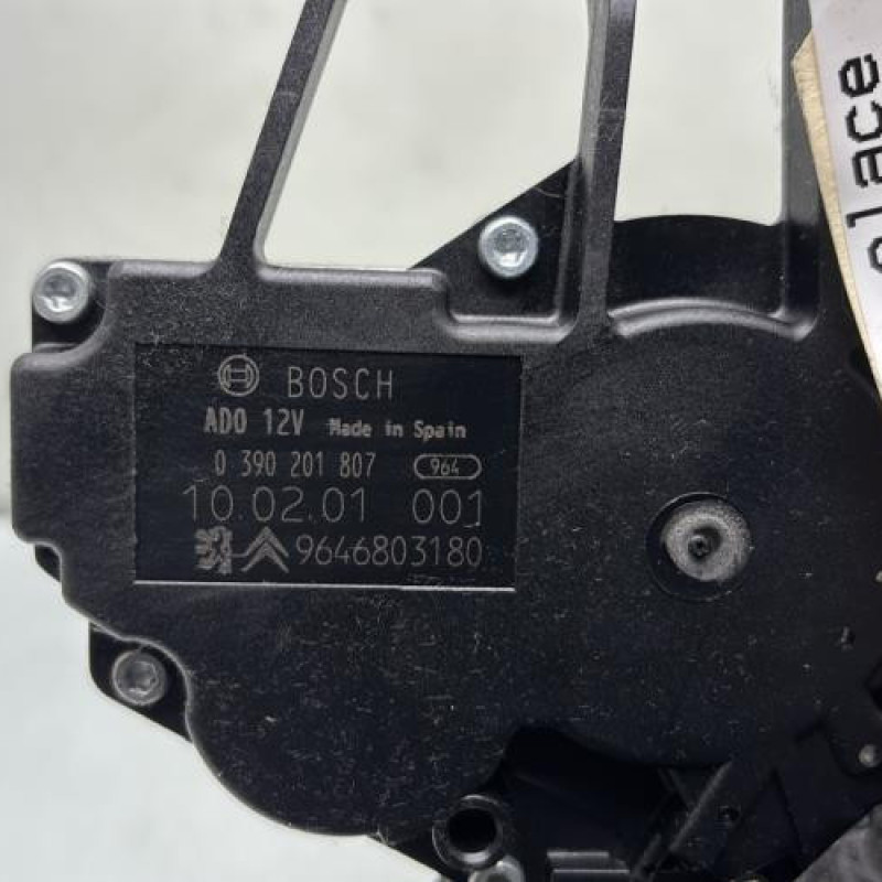 Moteur essuie glace arriere CITROEN C4 GRAND PICASSO 1 Photo n°3
