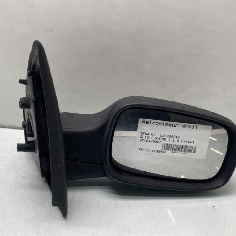 Retroviseur droit RENAULT CLIO 3 Photo n°1