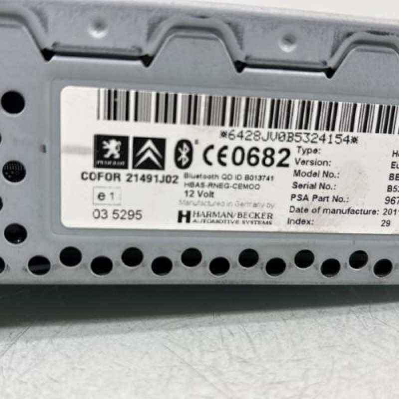 Autoradio d'origine PEUGEOT 308 1 Photo n°6