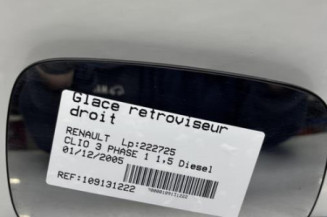 Glace retroviseur droit RENAULT CLIO 3 Photo n°1