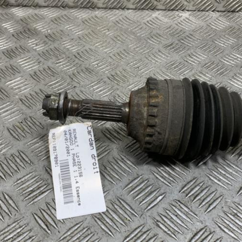 Cardan droit (transmission) RENAULT KANGOO 1 Photo n°2