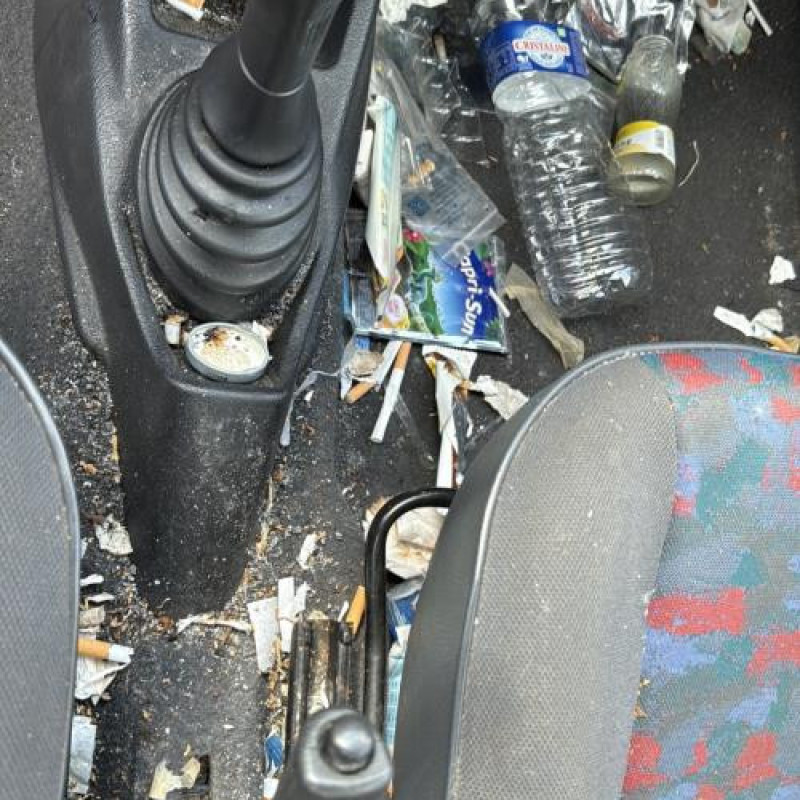 Poignee interieur arriere gauche CITROEN SAXO Photo n°19