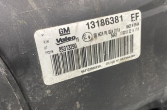 Optique avant principal gauche (feux)(phare) OPEL CORSA D