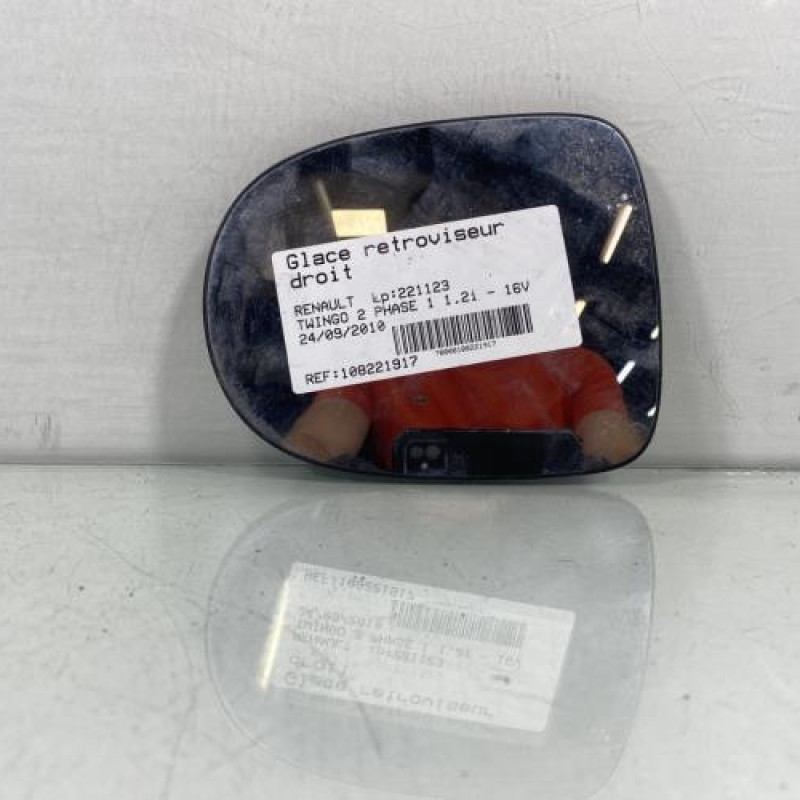 Glace retroviseur droit RENAULT TWINGO 2 Photo n°1
