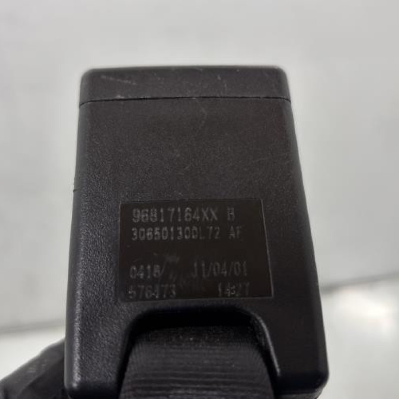 Attache ceinture arriere gauche PEUGEOT PARTNER 2 Photo n°4