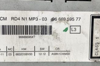 Autoradio d'origine CITROEN C3 PICASSO