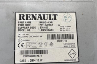 Autoradio d'origine DACIA LOGAN MCV 2