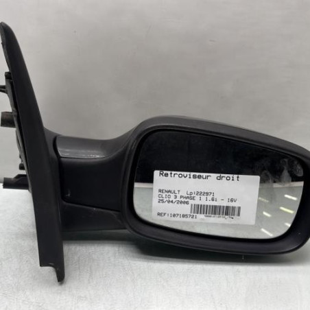 Retroviseur droit RENAULT CLIO 3 Photo n°1