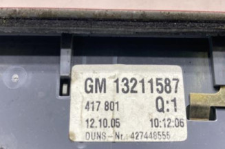 Feu arriere stop central OPEL ZAFIRA B