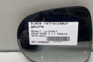 Glace retroviseur gauche RENAULT MODUS Photo n°1