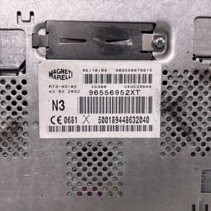 Autoradio d'origine PEUGEOT 307 Photo n°4