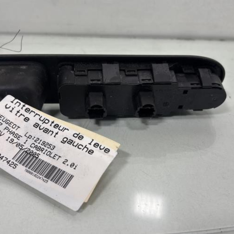 Interrupteur de leve vitre avant gauche PEUGEOT 307 Photo n°3