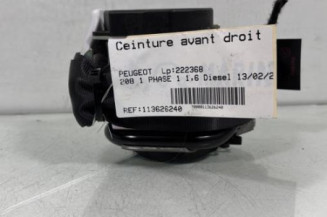 Pretensionneur de ceinture avant droit PEUGEOT 208 1