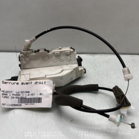 Serrure avant droit PEUGEOT 3008 1