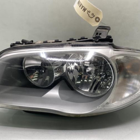 Optique avant principal gauche (feux)(phare) BMW SERIE 1 E87 Photo n°1