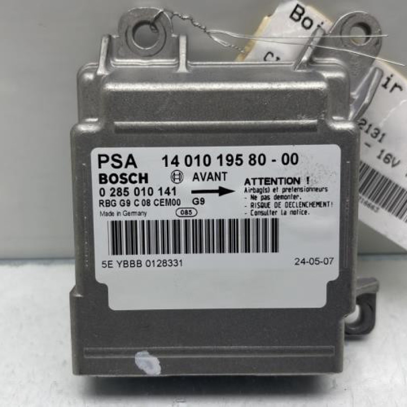 Boitier air bag CITROEN JUMPY 2 Photo n°2