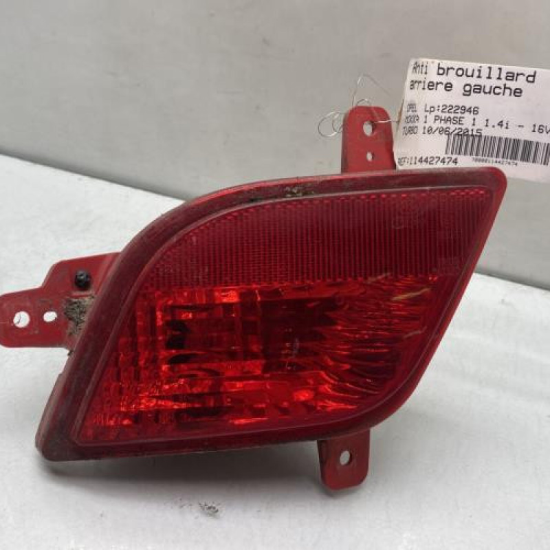 Anti brouillard arriere gauche OPEL MOKKA 1 Photo n°1