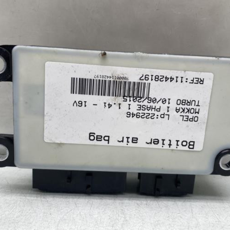 Boitier air bag OPEL MOKKA 1 Photo n°4