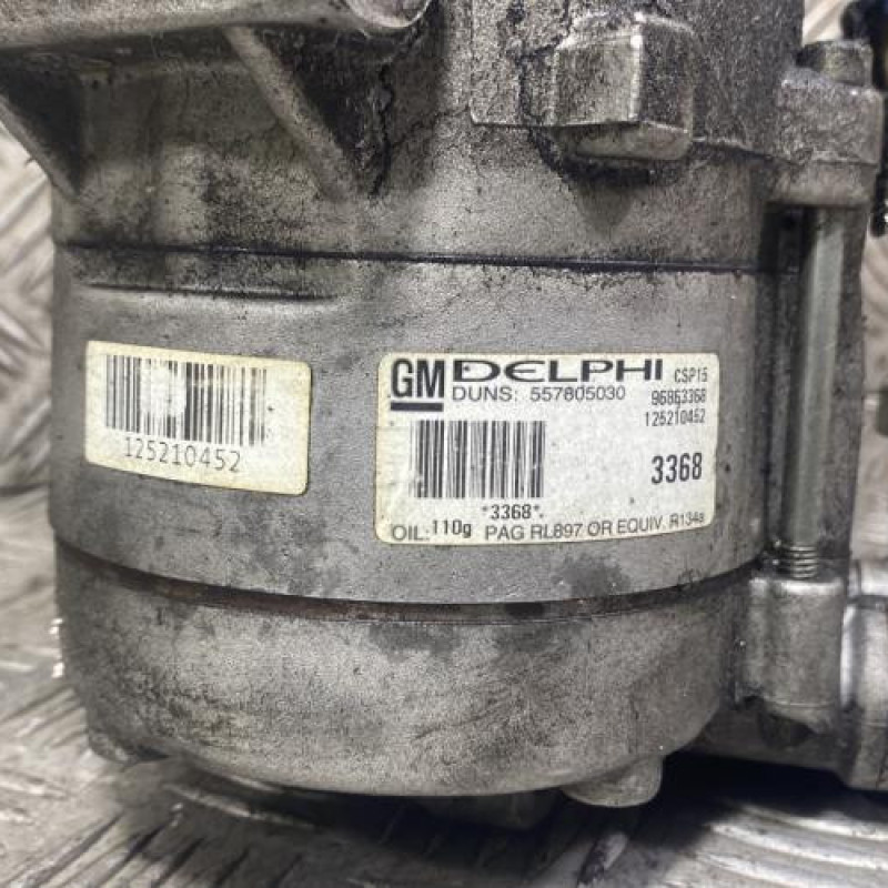 Compresseur clim CHEVROLET AVEO 2 Photo n°5