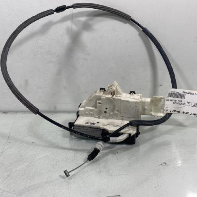 Serrure avant droit PEUGEOT 1007 Photo n°1