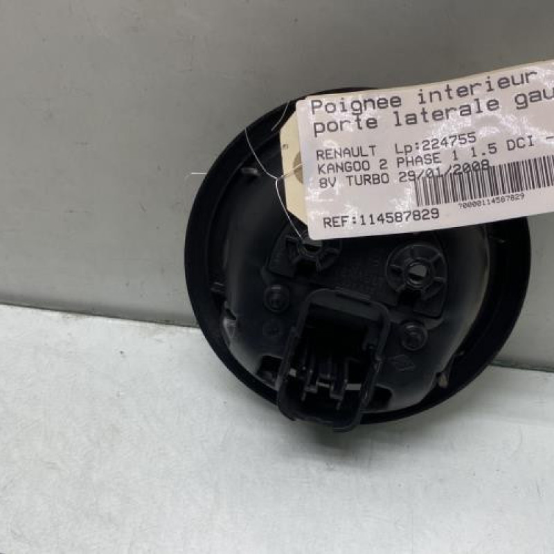 Poignee interieur porte laterale gauche RENAULT KANGOO 2 Photo n°2
