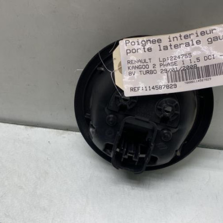Poignee interieur porte laterale gauche RENAULT KANGOO 2