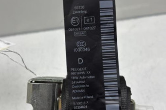 Pretensionneur de ceinture avant droit PEUGEOT 5008 1