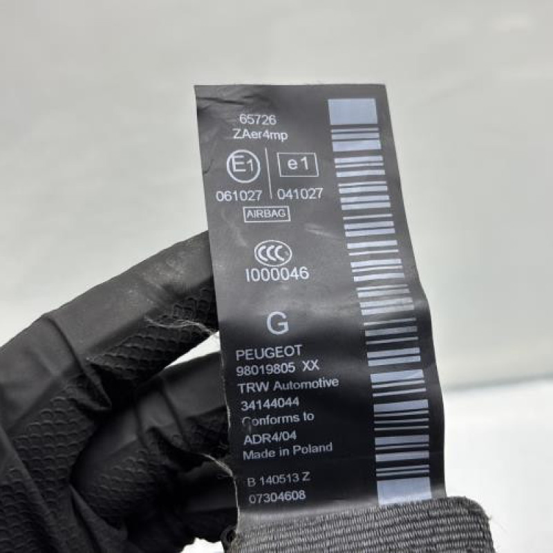 Pretensionneur de ceinture avant gauche PEUGEOT 5008 1 Photo n°4