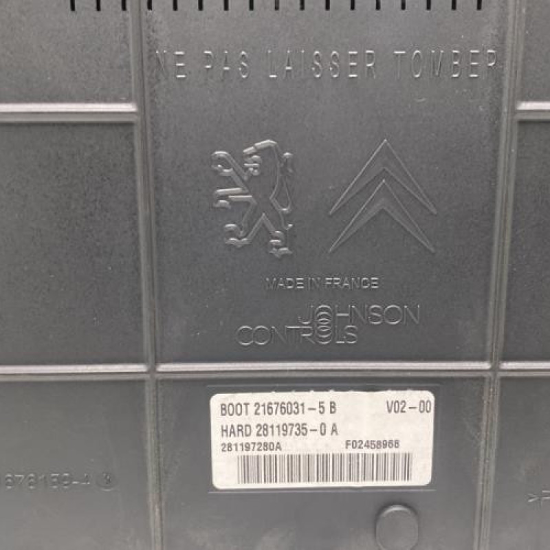 Boitier BSI CITROEN C4 PICASSO 1 Photo n°7