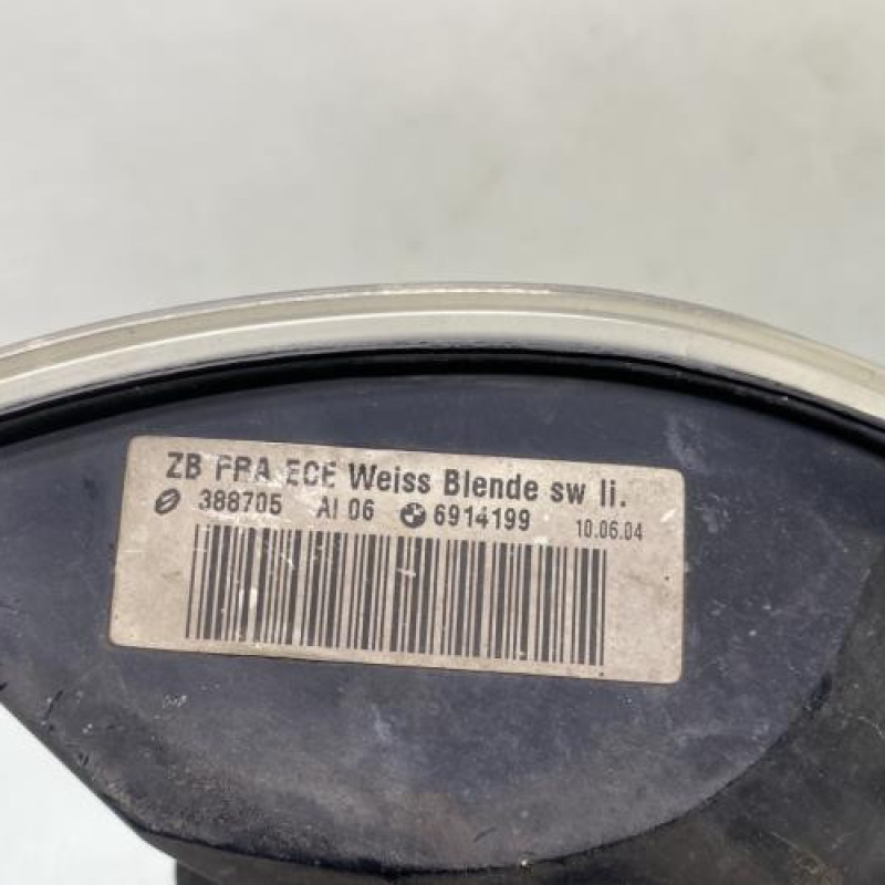 Optique avant secondaire gauche (feux)(clignotant) BMW SERIE 3 E46 Photo n°4