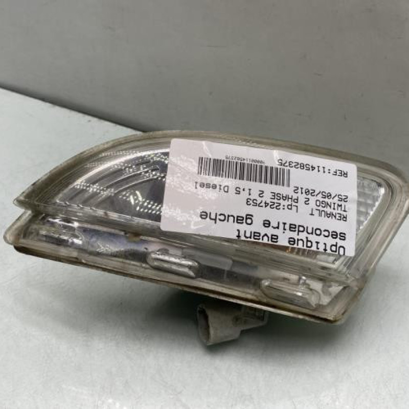 Optique avant secondaire gauche (feux)(clignotant) RENAULT TWINGO 2 Photo n°1