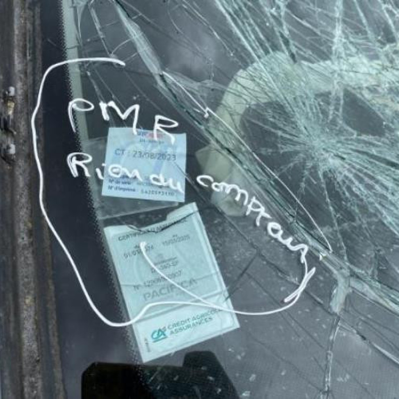 Poignee interieur arriere gauche MERCEDES CLASSE M 166 Photo n°9