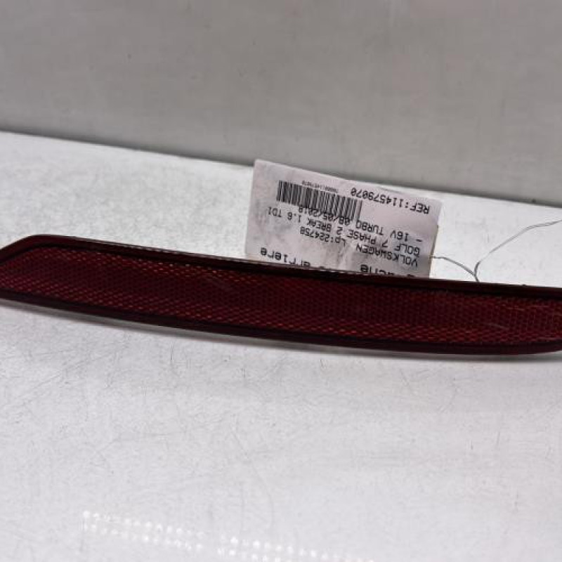 Catadioptre arriere gauche VOLKSWAGEN GOLF 7 Photo n°1