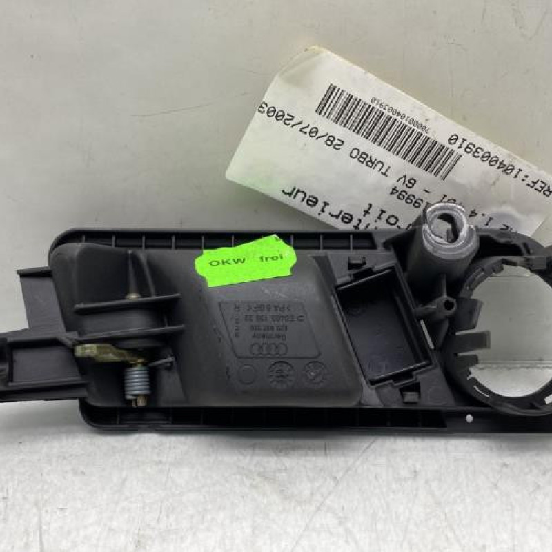 Poignee interieur avant droit AUDI A2 Photo n°3