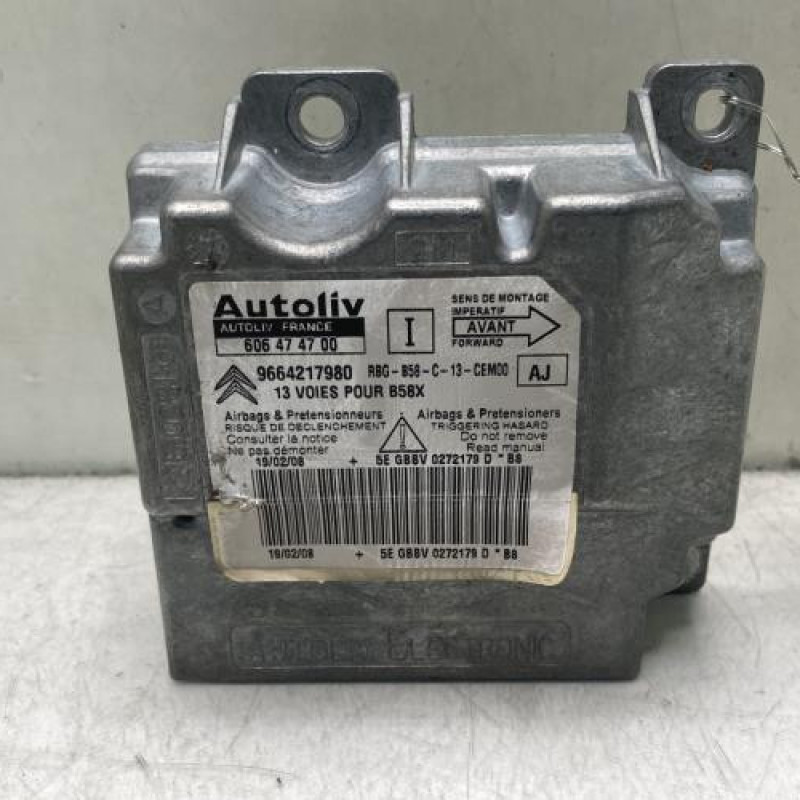 Boitier air bag CITROEN C4 PICASSO 1 Photo n°1