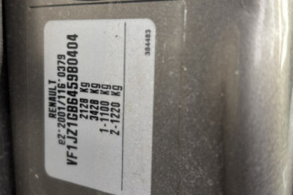 RENAULT GRAND SCENIC 3 PHASE 1 1.5 DCI - 8V TURBO