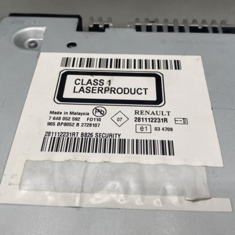 Autoradio d'origine DACIA DUSTER 1 Photo n°4