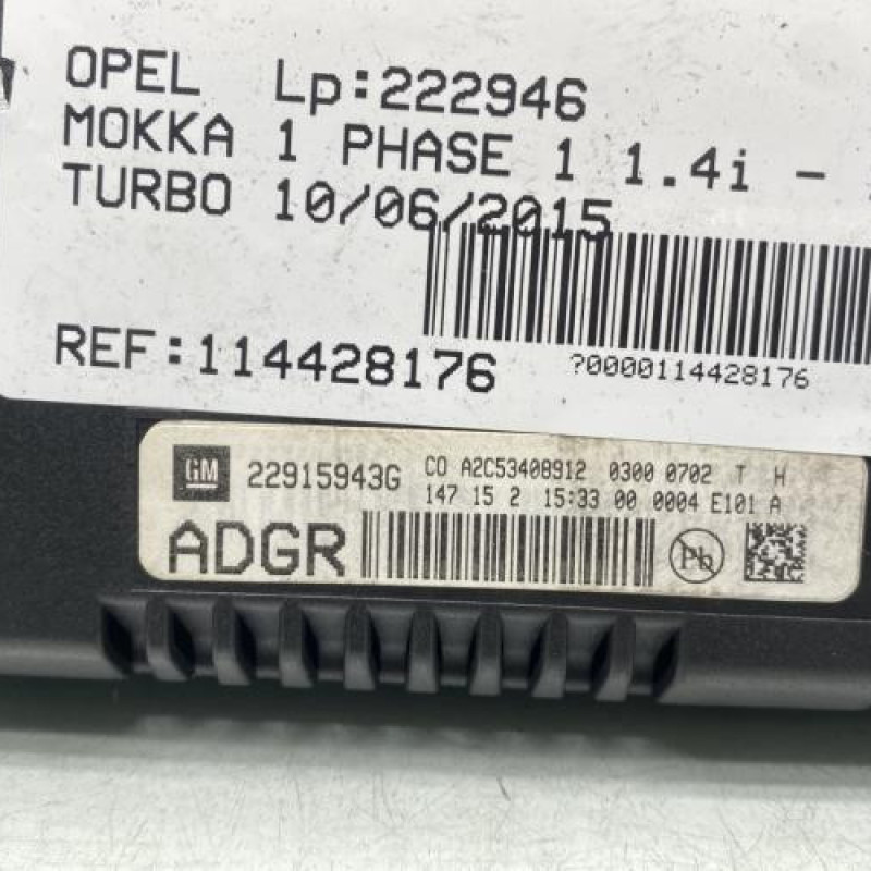 Afficheur OPEL MOKKA 1 Photo n°3